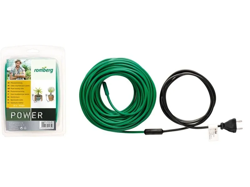 Romberg Pflanzenheizung XL 20 m 90 W Grün Romberg Pflanzenheizung XL 20 m 90 W Grün