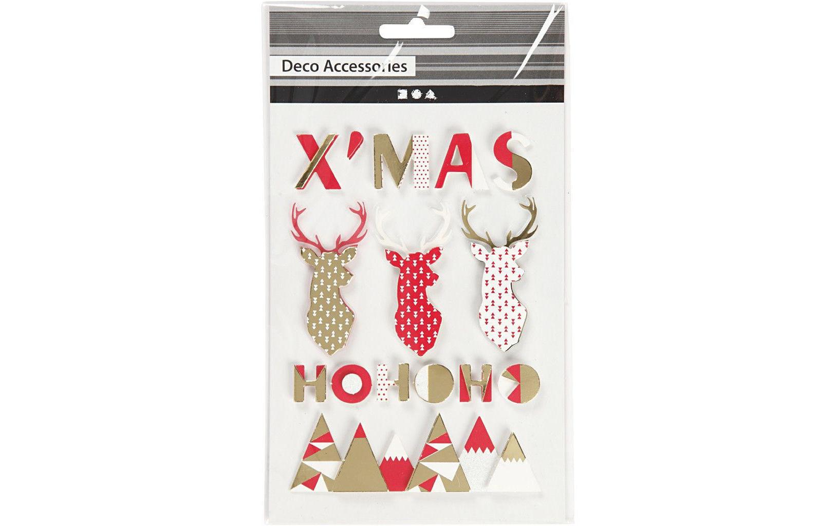 Creativ Company Weihnachtssticker 3D Weihnachten