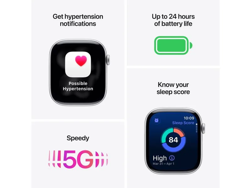 Apple Watch Series 11 46 mm LTE Jet Black Alu Black Sport Band S/M Apple Watch Series 11 46 mm LTE Jet Black Alu Black Sport Band S/M