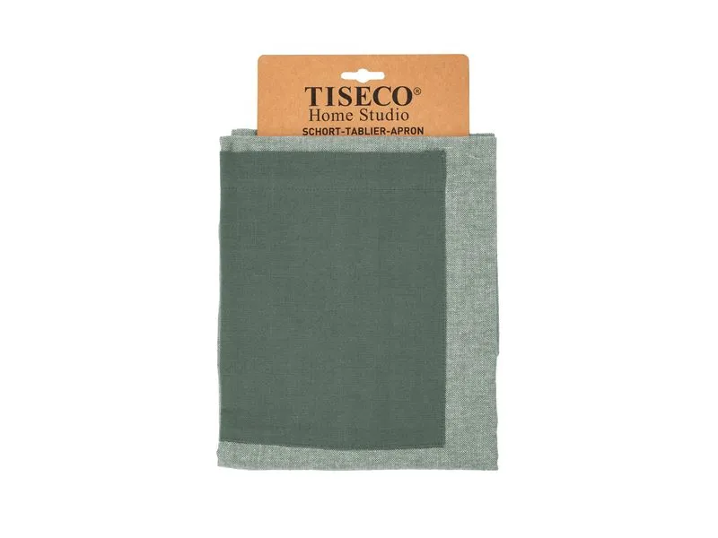 Tiseco Kochschürze 52 x 63 cm, Grün