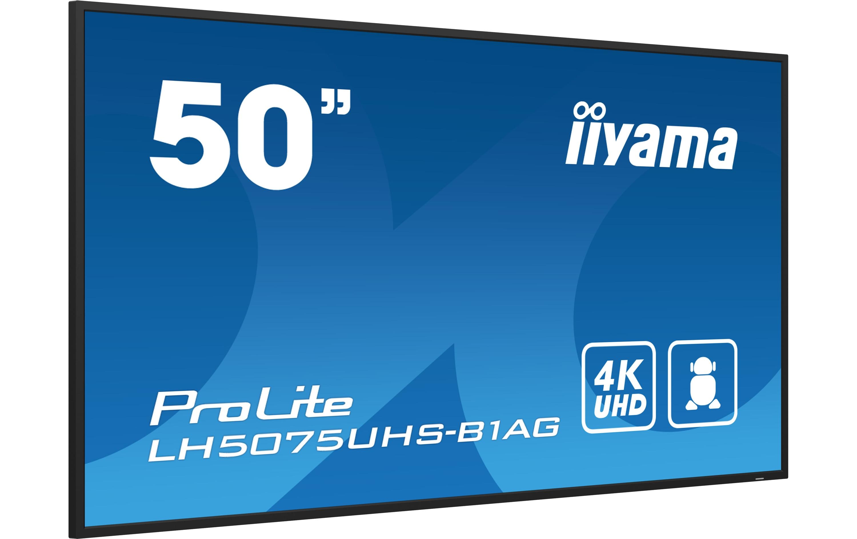 iiyama Public Display ProLite LH5075UHS-B1AG 49.5
