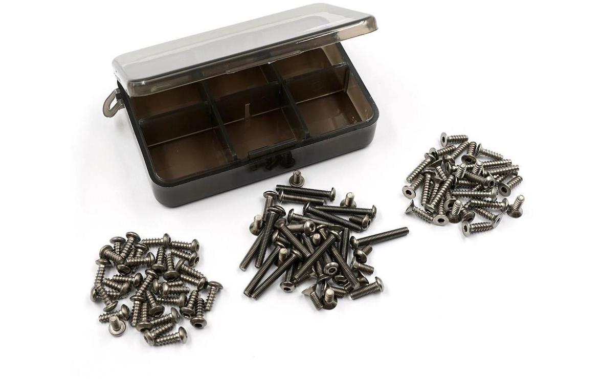 Yeah Racing Schraubenbox Titanium Tamiya VQS 2020