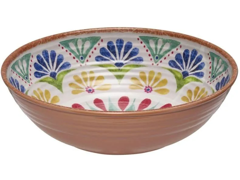 APS Schale Arabesque Schüssel D24 cm H7 cm Melamin Mehrfarbig