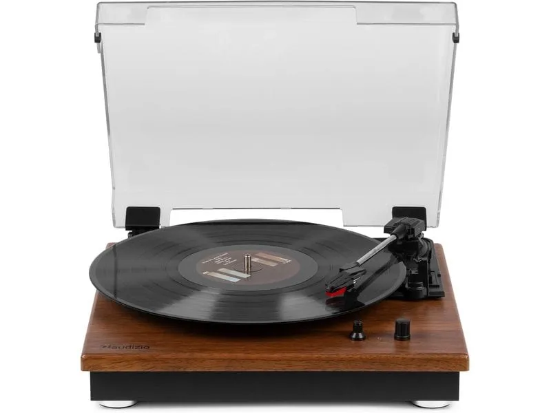 Audizio Plattenspieler mit Bluetooth RP112L Dunkelbraun Audizio Plattenspieler mit Bluetooth RP112L Dunkelbraun