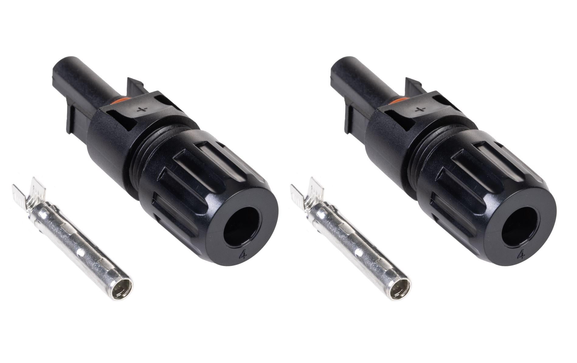 FURBER.power Steckverbinder Stecker und Buchse MC4 kompatibel, Duopack