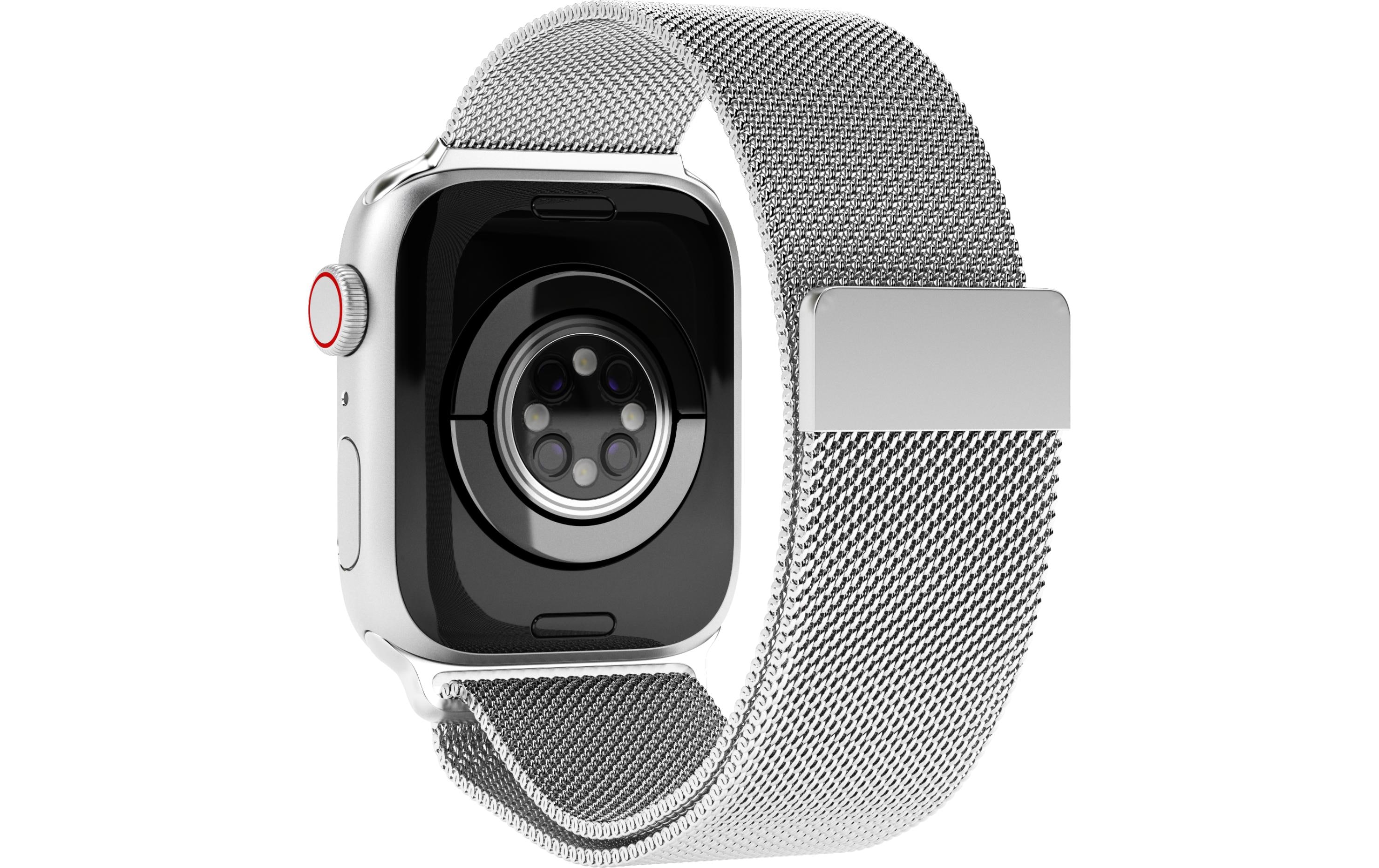 Vonmählen Armband Milanese Loop Apple Watch 42/44/45/49 mm Silver