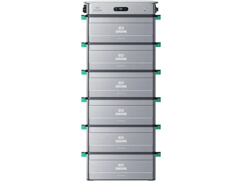 Zendure Kit SolarFlow 2400 AC 17.28 kWh mit 6x Erw. Batterie AB3000X