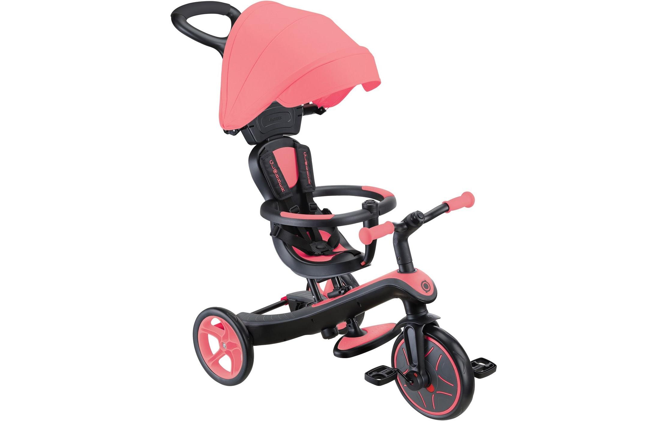 GLOBBER Dreirad Trike Explorer 4 in 1 Pink