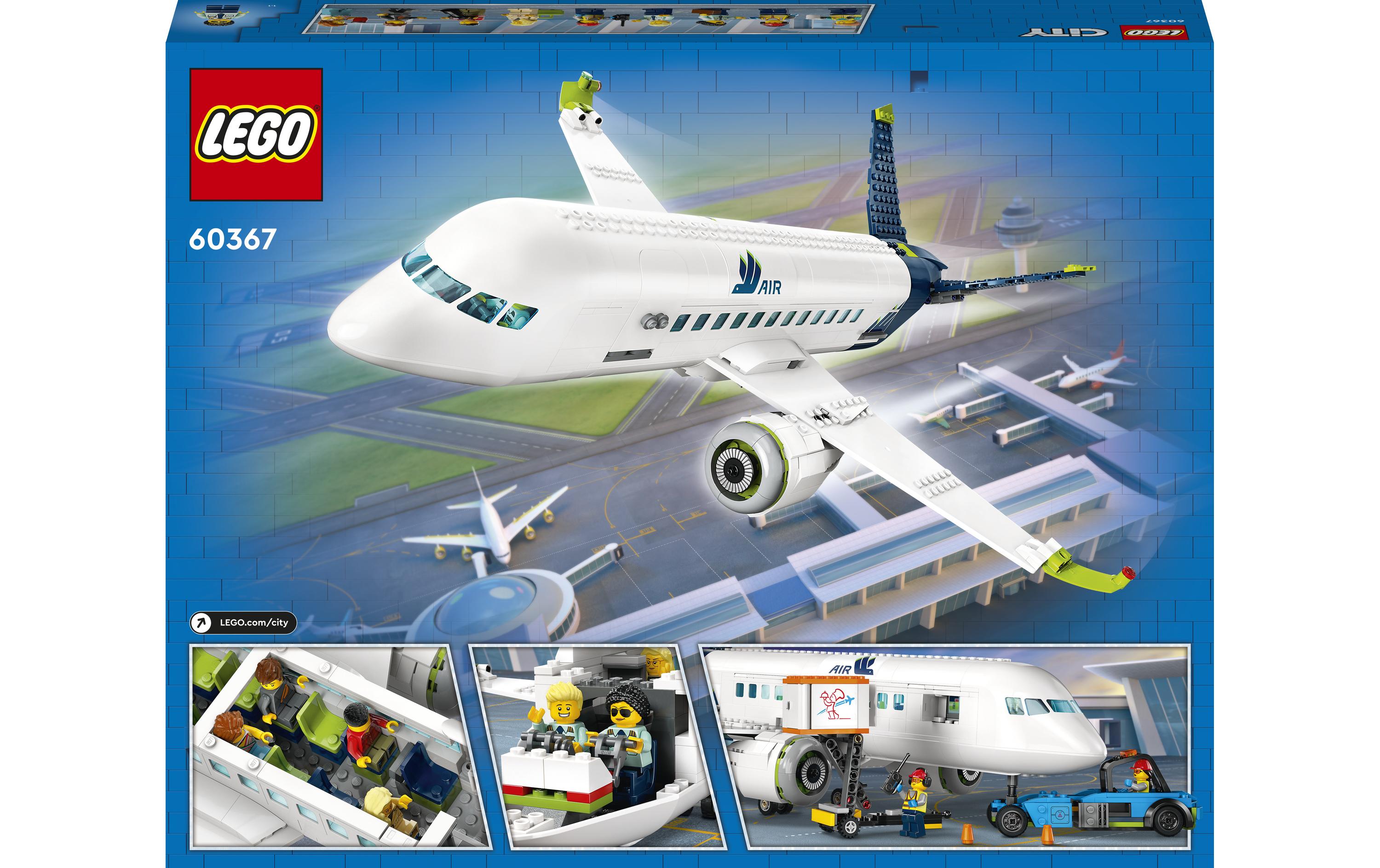 LEGO® City Passagierflugzeug 60367