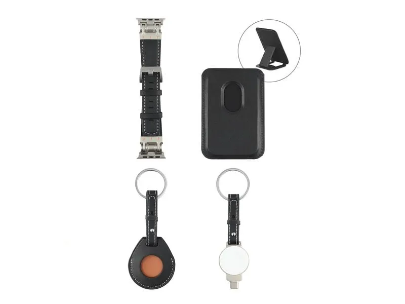 4smarts Style Zubehör-Set 4-teilig Schwarz 4smarts Style Zubehör-Set 4-teilig Schwarz