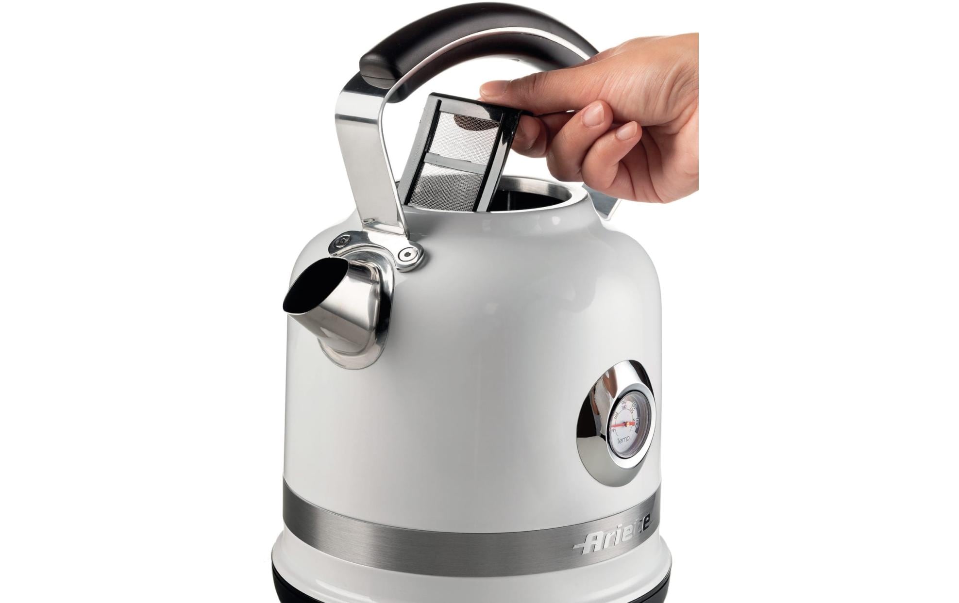 Ariete Wasserkocher Moderna 1.5 l, Weiss