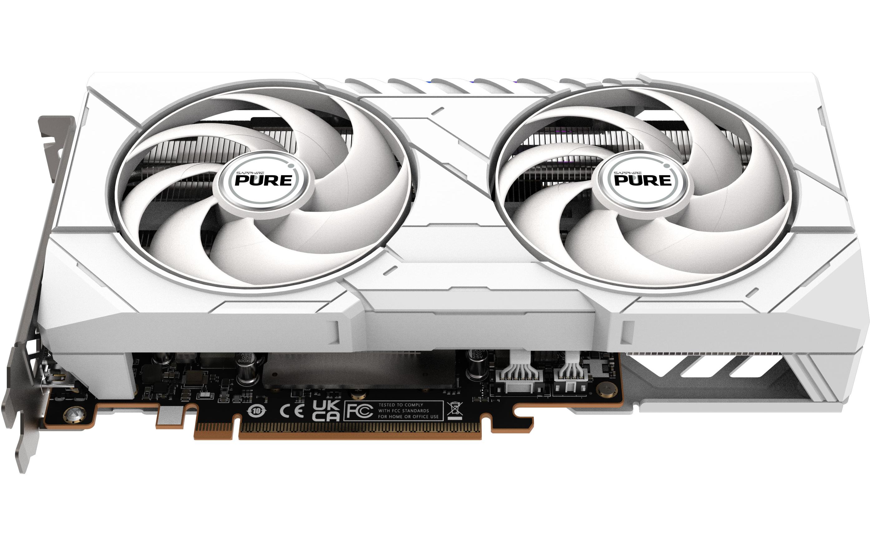 SAPPHIRE Grafikkarte AMD Radeon RX9060 XT PURE OC 16GB GDDR6