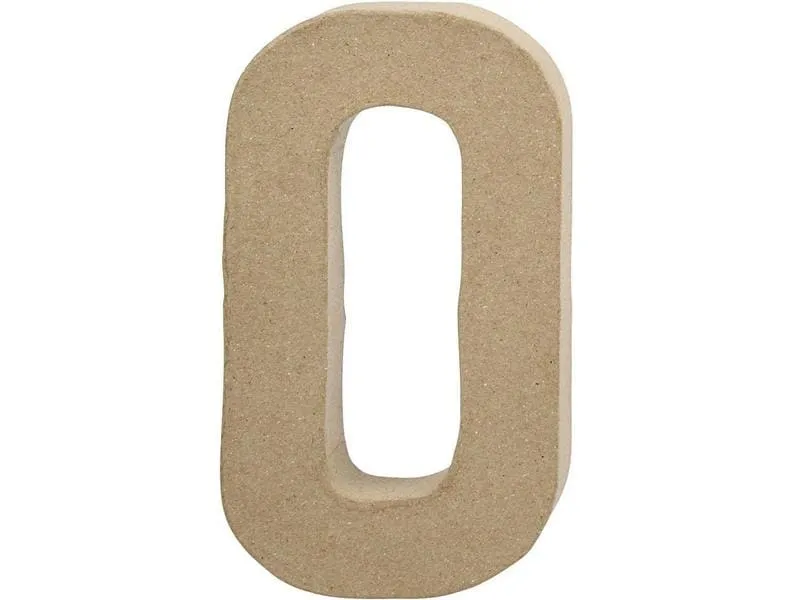 Creativ Company Papp-Buchstabe O 20.4 cm Creativ Company Papp-Buchstabe O 20.4 cm