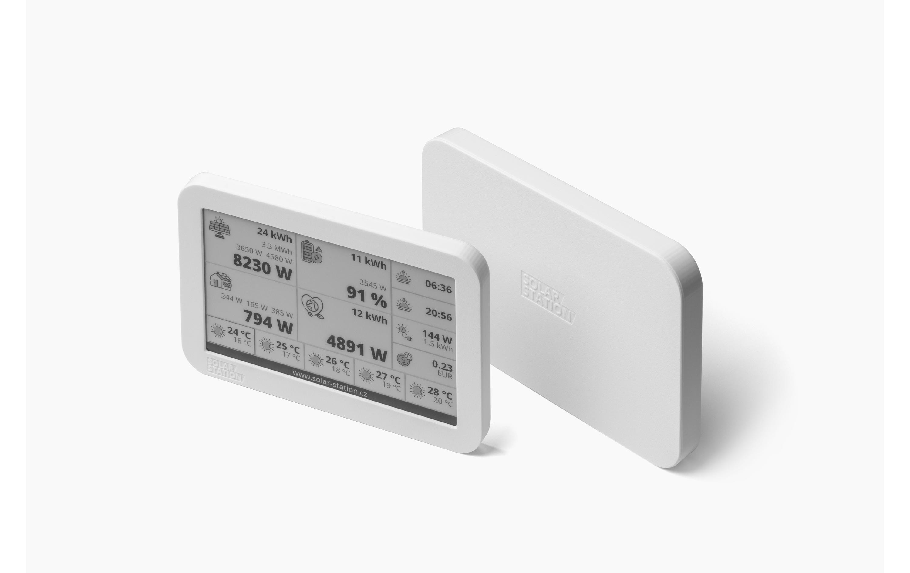 Solar Station Solar Station 7.5'' E-Ink-Display Solar Station Solar Station 7.5'' E-Ink-Display