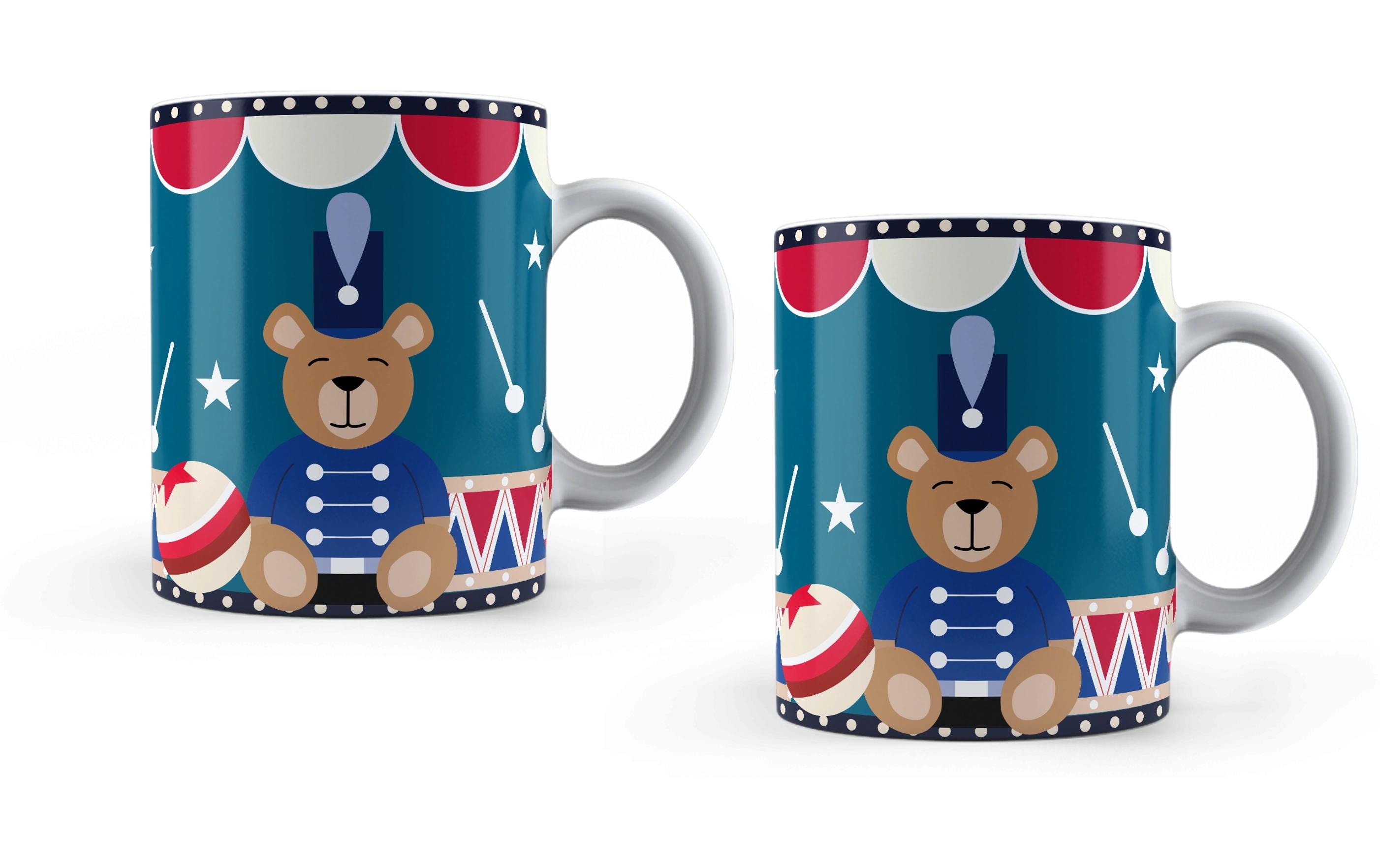 Bialetti Kaffeebecher 330 ml, 2 Stück, Mehrfarbig