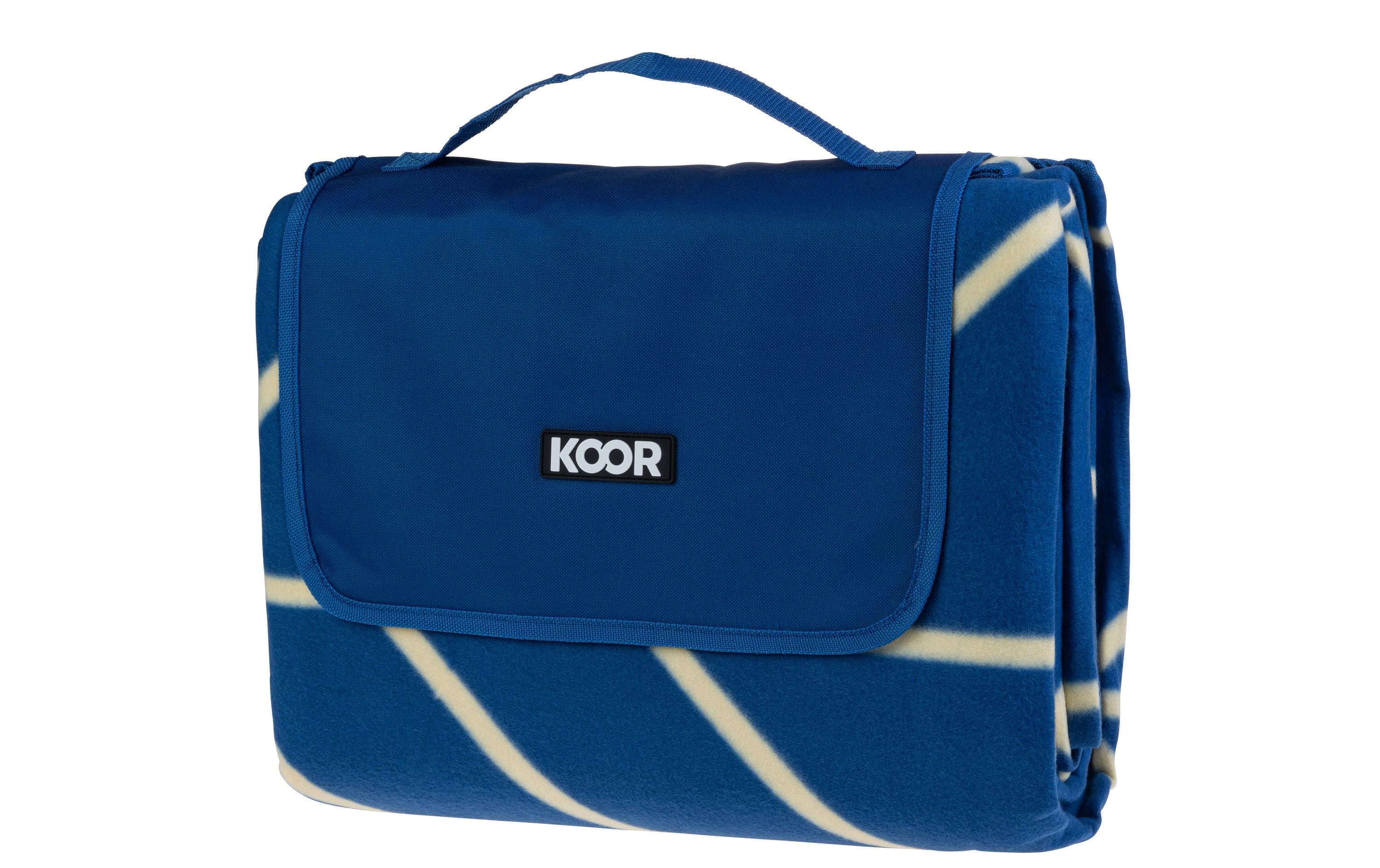 KOOR Picknickdecke Onda-Blu 200 x 250 cm KOOR Picknickdecke Onda-Blu 200 x 250 cm