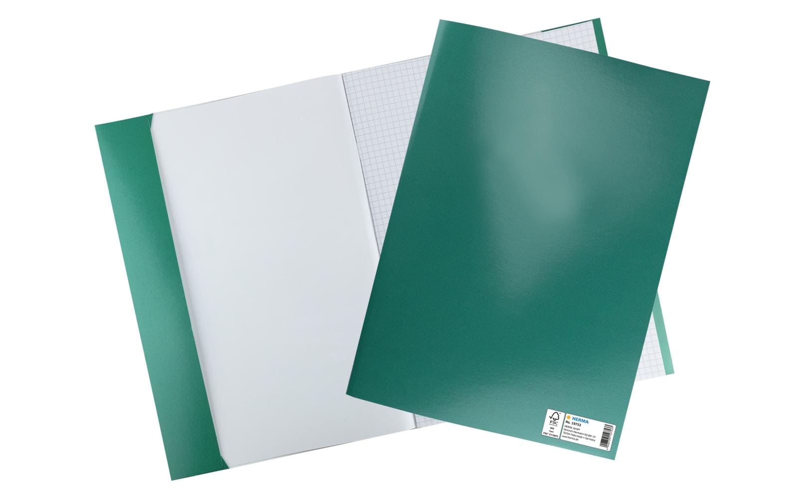 HERMA Einbandpapier A4 Dunkelgrün