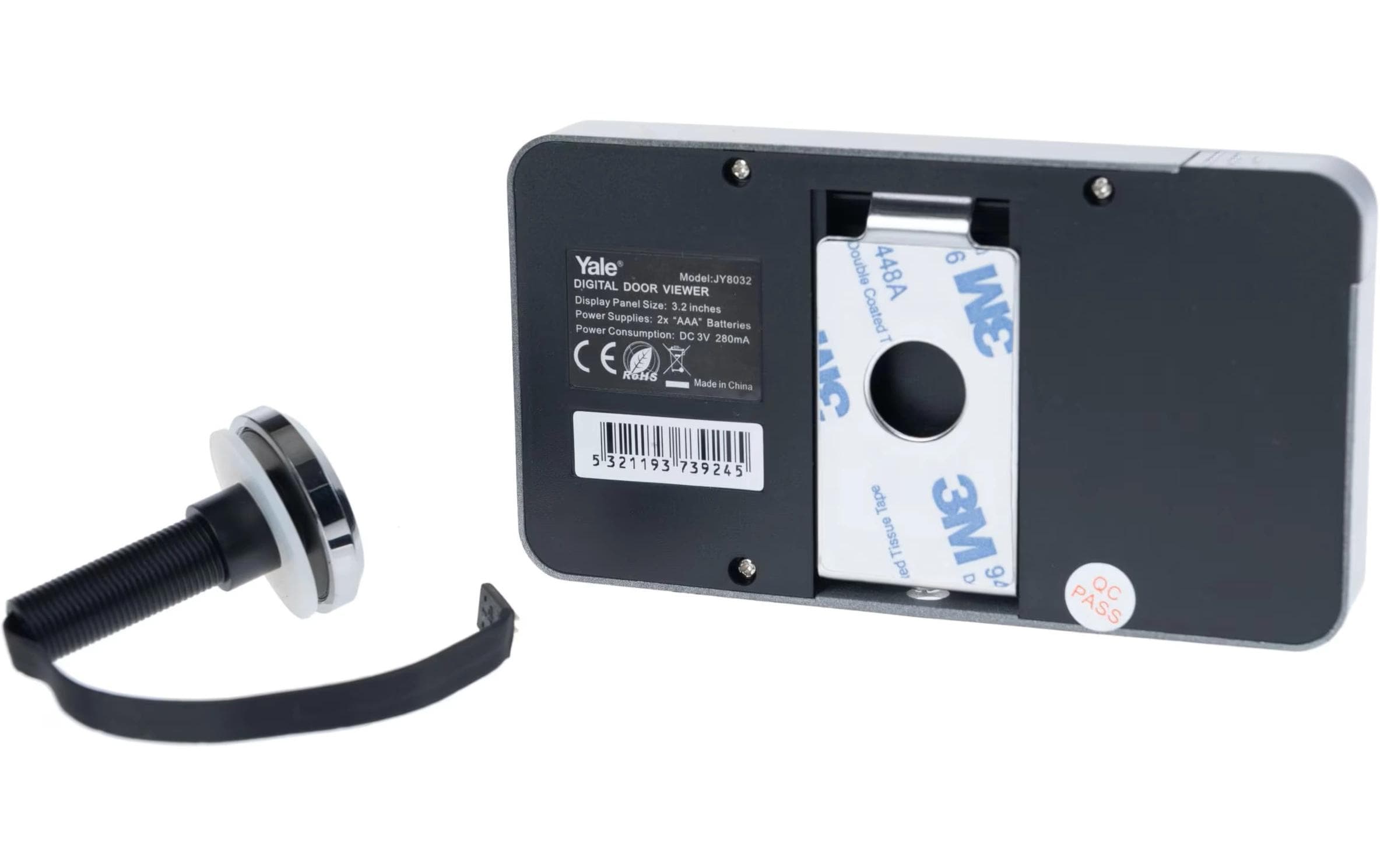 Yale Türspion YY45 Standard, Silber