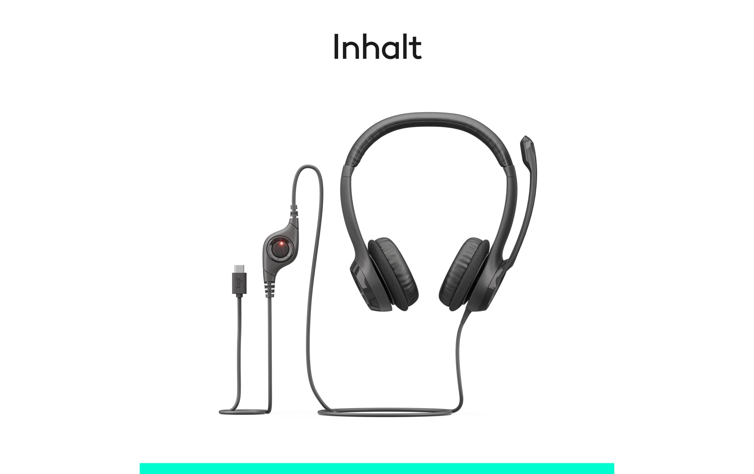 Logitech Headset H390 Stereo USB-C