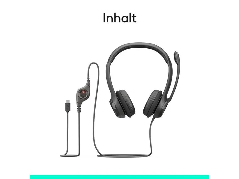 Logitech Headset H390 Stereo USB-C Logitech Headset H390 Stereo USB-C