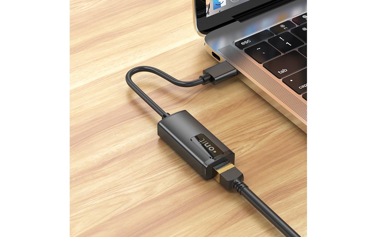 onit Netzwerk-Adapter USB-A – RJ45 Gigabit-LAN
