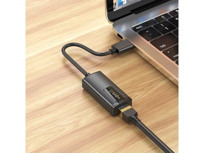 onit Netzwerk-Adapter USB-A – RJ45 Gigabit-LAN onit Netzwerk-Adapter USB-A – RJ45 Gigabit-LAN