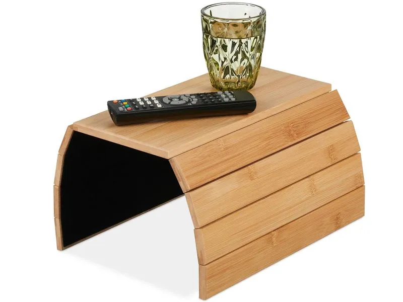 relaxdays Serviertablett Natur