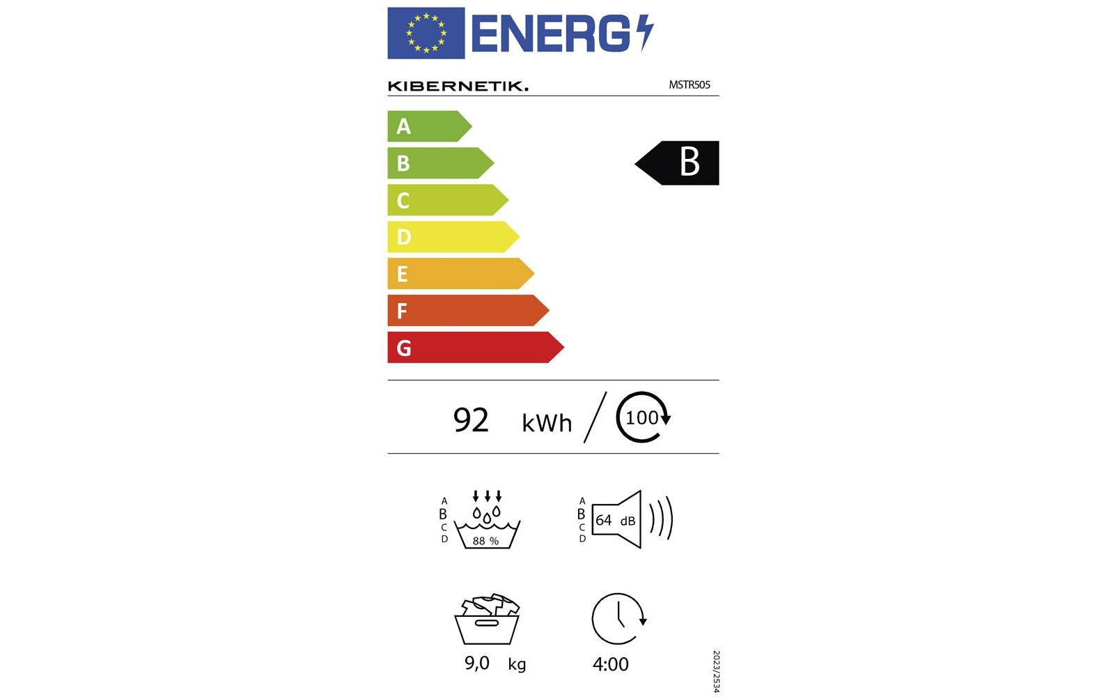 Kibernetik Wäschetrockner MSTR505 Rechts
