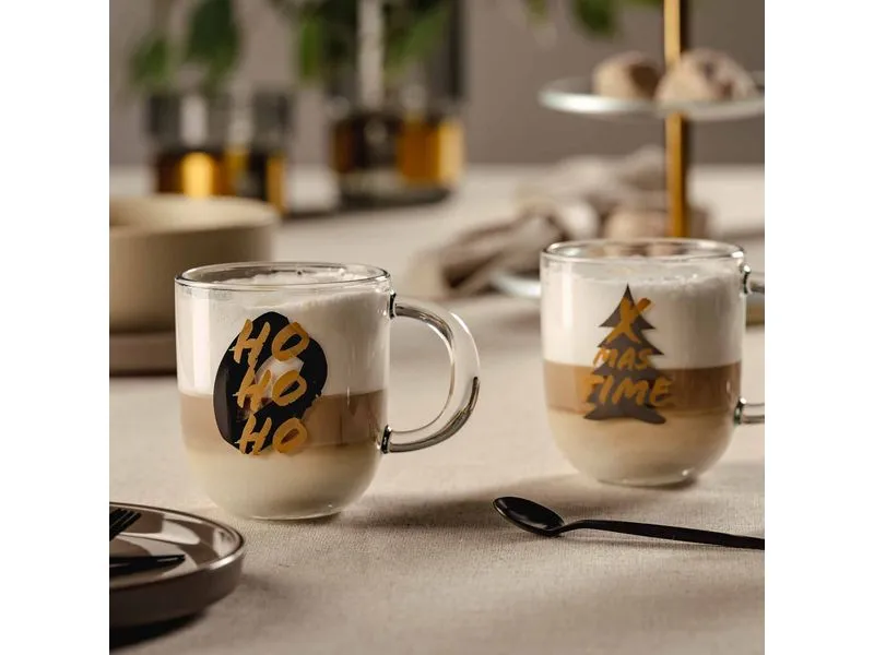 Leonardo Tasse Hohoho 400 ml, Transparent Leonardo Tasse Hohoho 400 ml, Transparent