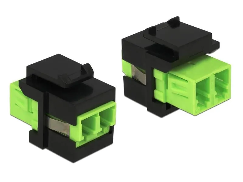 Delock Keystone-Modul LWL Multimode Duplex LC-LC, OM5 Delock Keystone-Modul LWL Multimode Duplex LC-LC, OM5