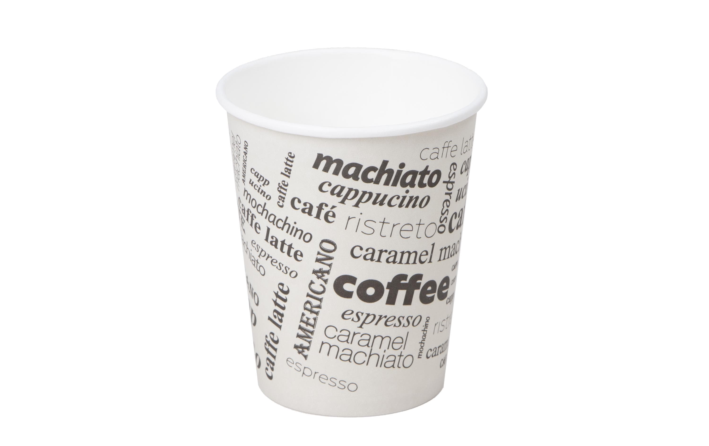 tabletop Einweg-Kaffeebecher Bistro Coffe to go 300 ml 50 Stück