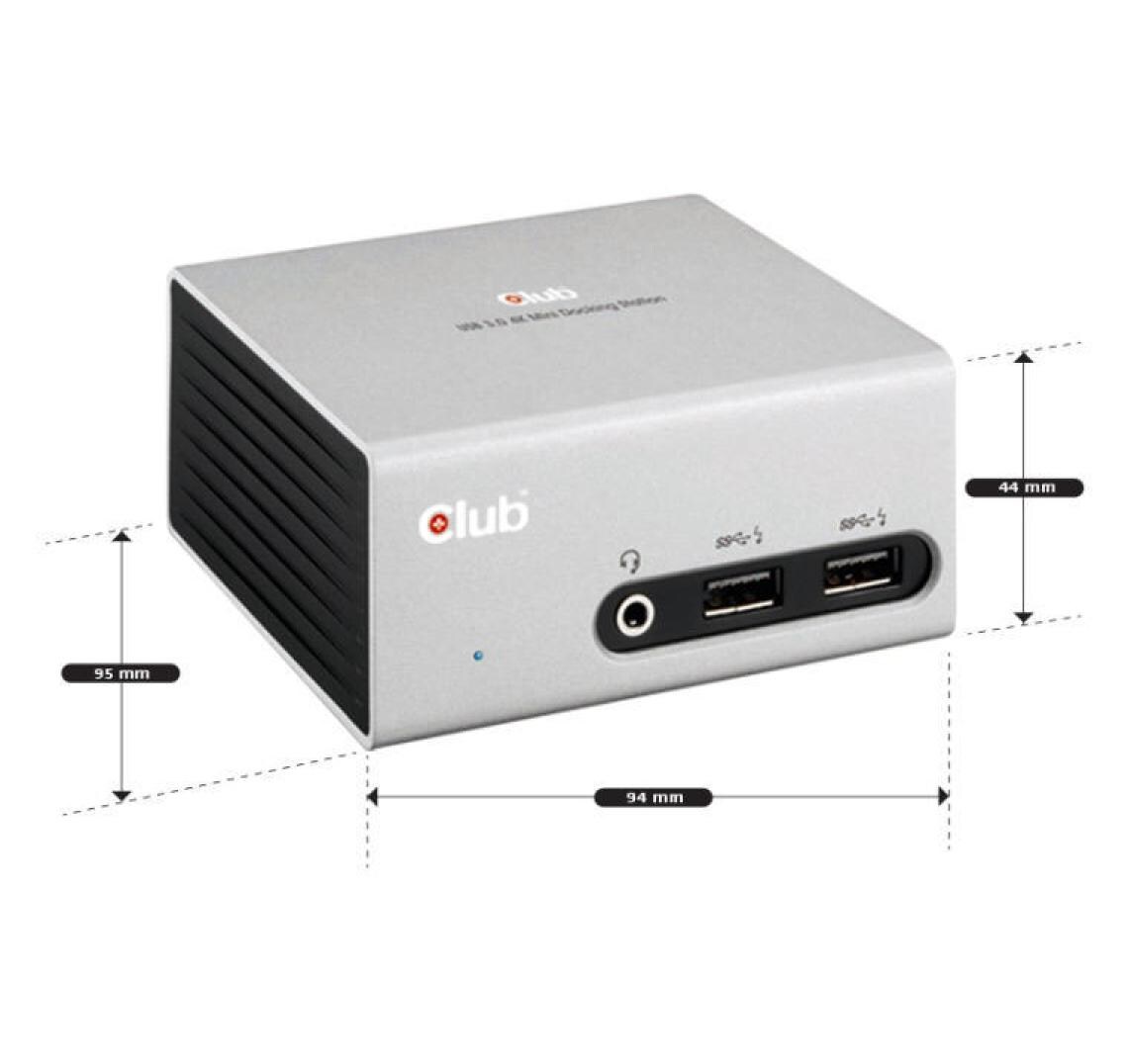 Club 3D Dockingstation CSV-3104D USB 3.0 Club 3D Dockingstation CSV-3104D USB 3.0