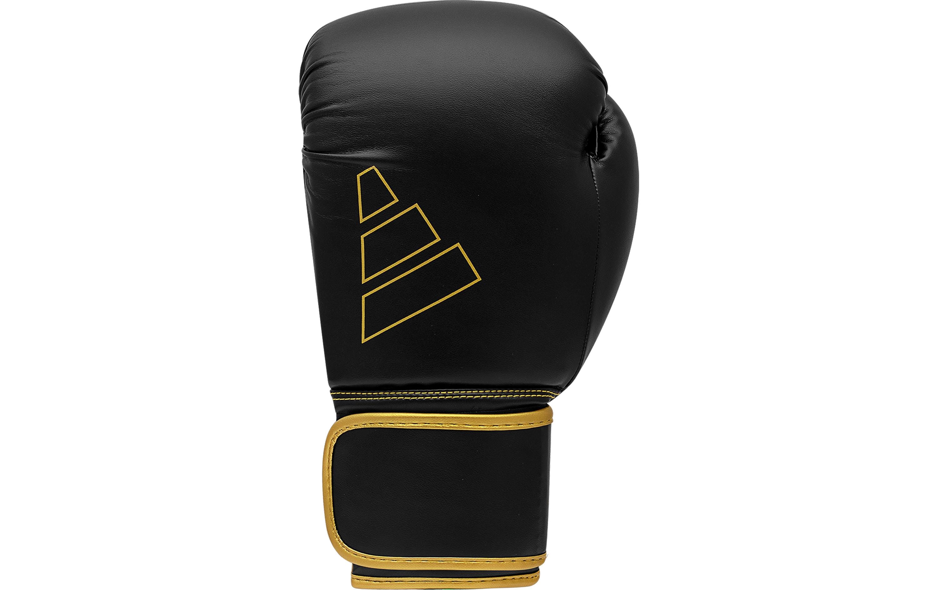 adidas Boxhandschuhe Hybrid 80 Gold/Schwarz, 10 oz adidas Boxhandschuhe Hybrid 80 Gold/Schwarz, 10 oz