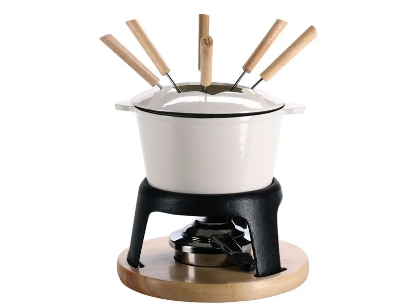 Nouvel Fleischfondue-Set Alpina, Guss, 10-teilig Nouvel Fleischfondue-Set Alpina, Guss, 10-teilig