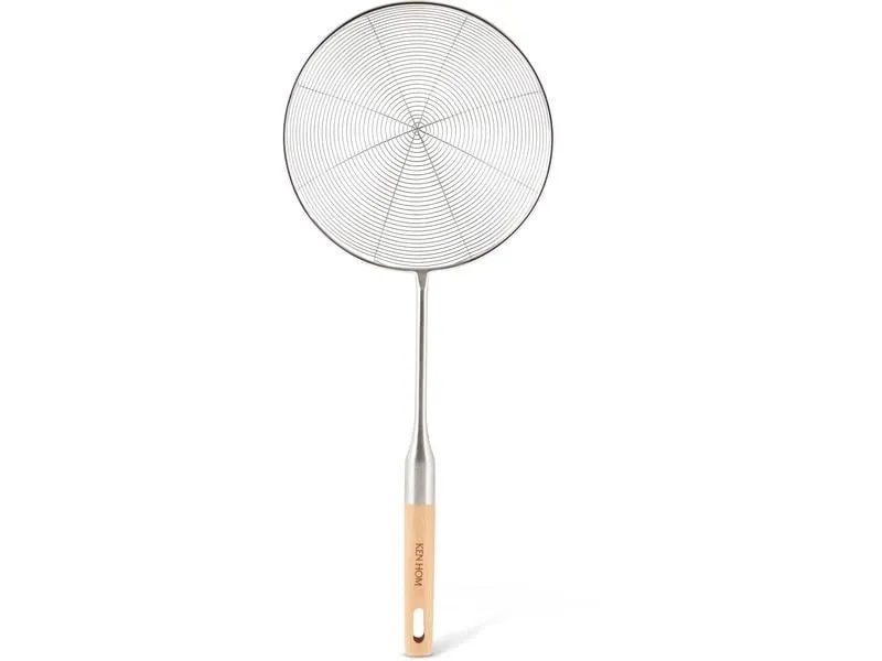Ken Hom Abgiesssieb Hellbraun/Silber Ken Hom Abgiesssieb Hellbraun/Silber