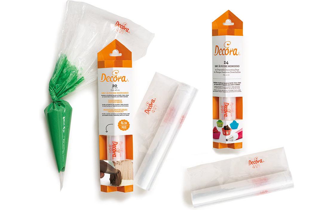 Decora Spritzbeutel 40 cm, 24 Stück
