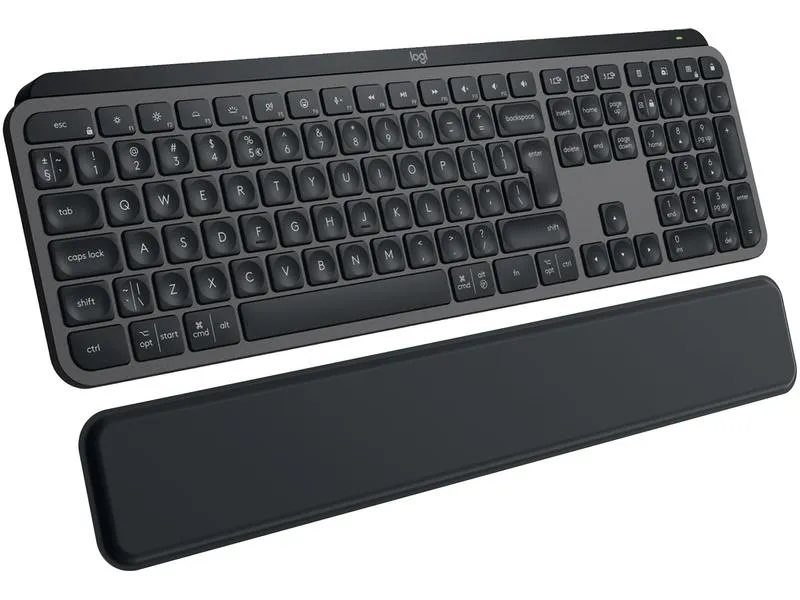 Logitech Tastatur MX Keys S Plus CH-Layout mit Handgelenkauflage Logitech Tastatur MX Keys S Plus CH-Layout mit Handgelenkauflage