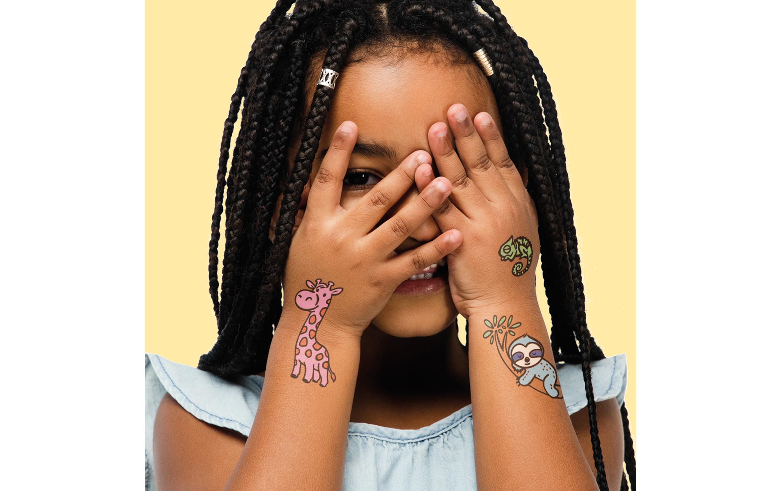 LaDot Tattoostempel Giraffe Medium