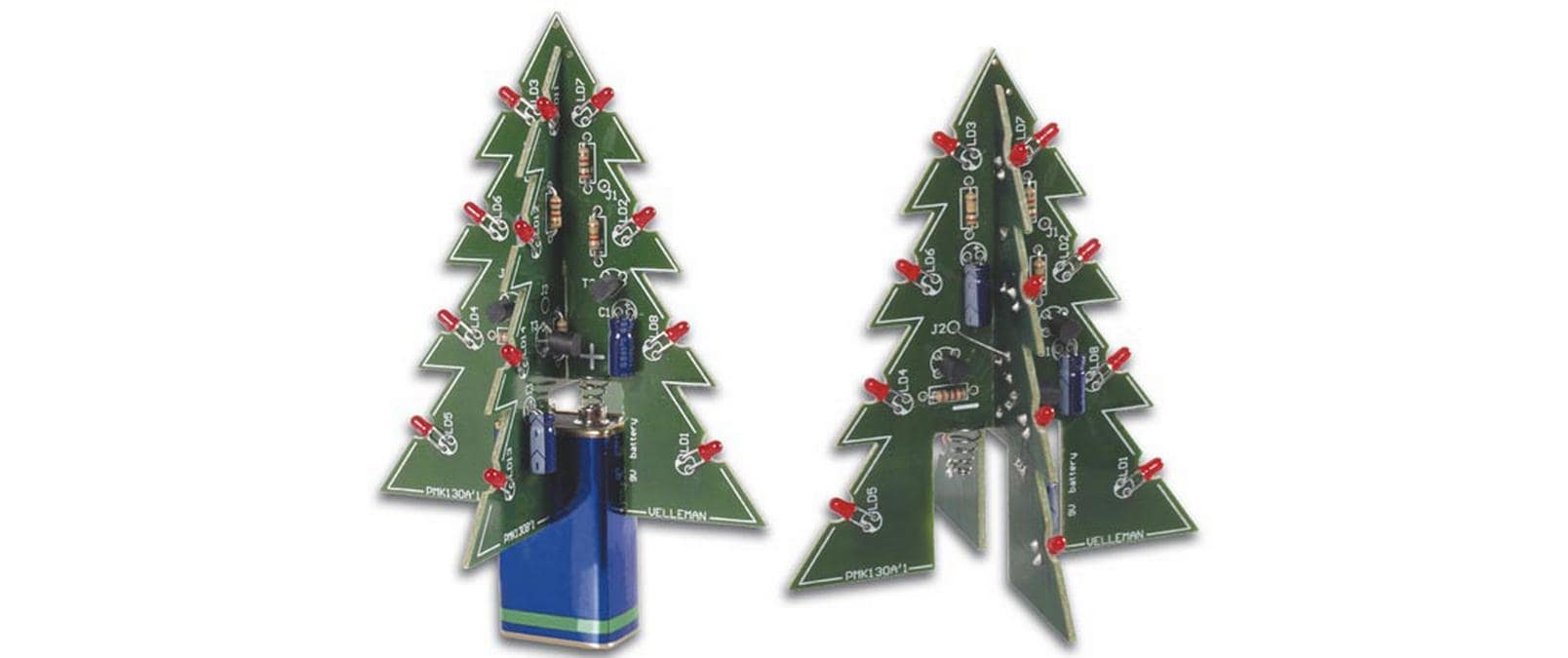 Whadda Bausatz 3D-Weihnachtsbaum