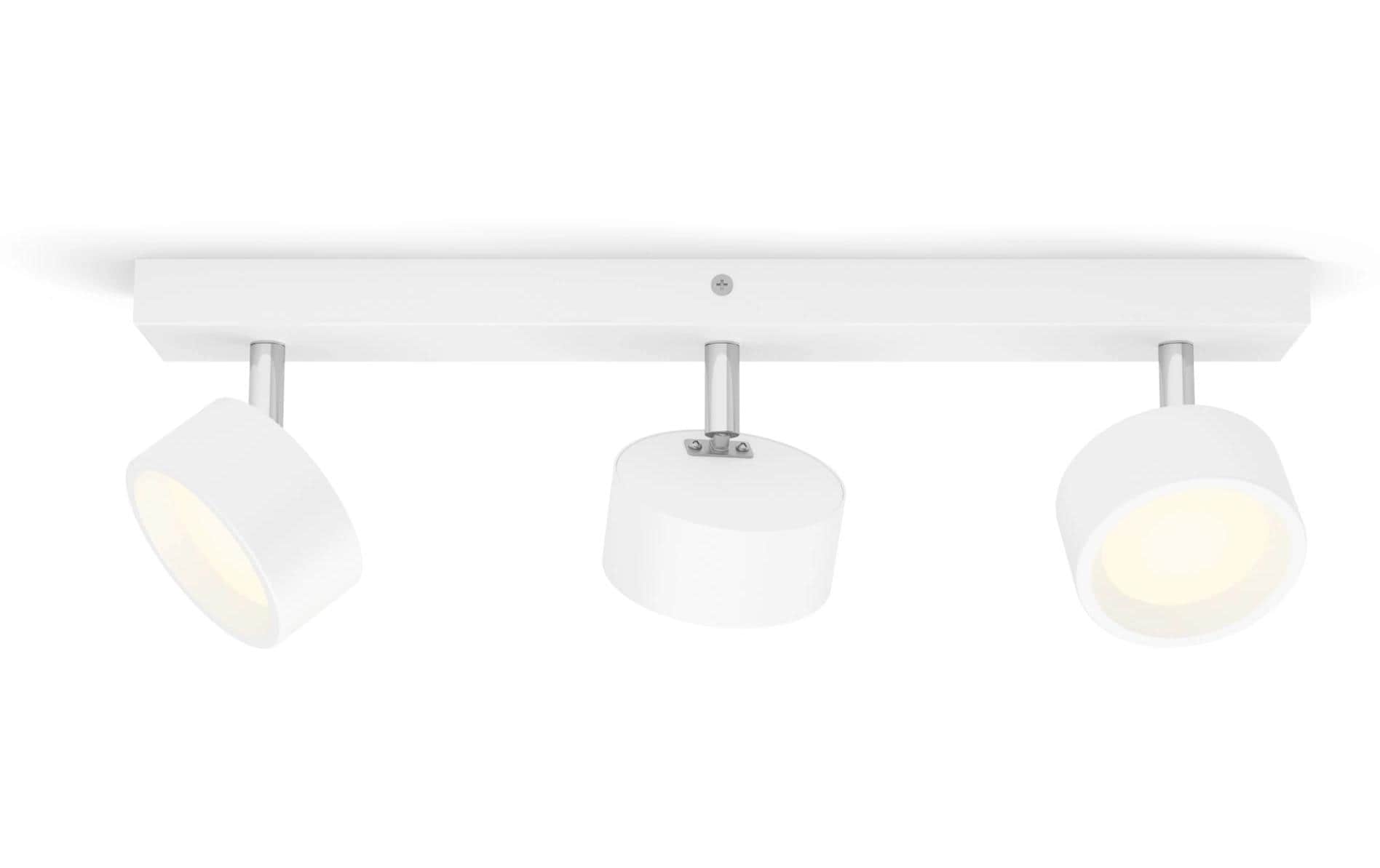 Philips Aufbauspot Bracia 3 x 5.5W 2700K Weiss Philips Aufbauspot Bracia 3 x 5.5W 2700K Weiss