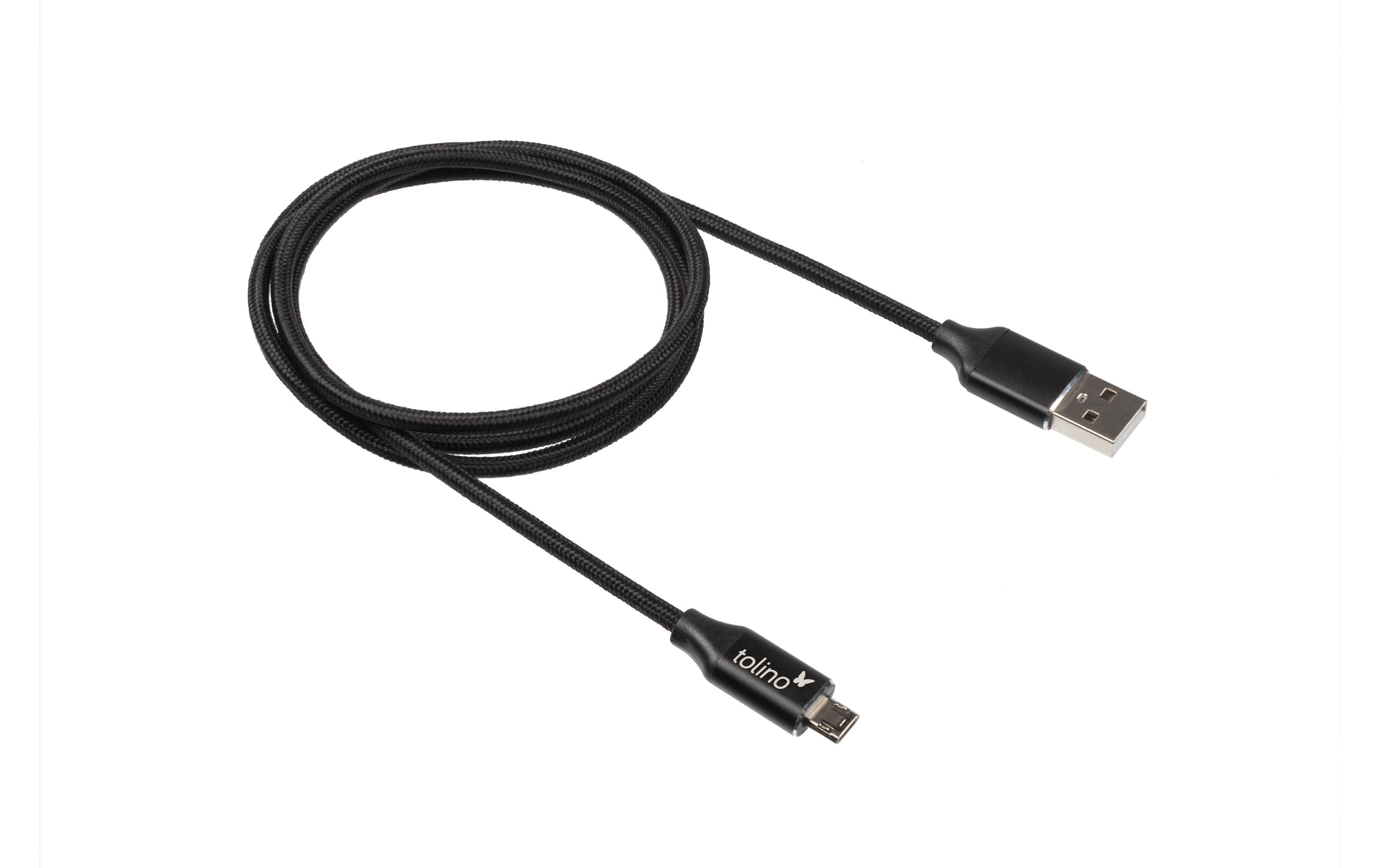 Tolino USB-Kabel USB A - Micro-USB A 1 m