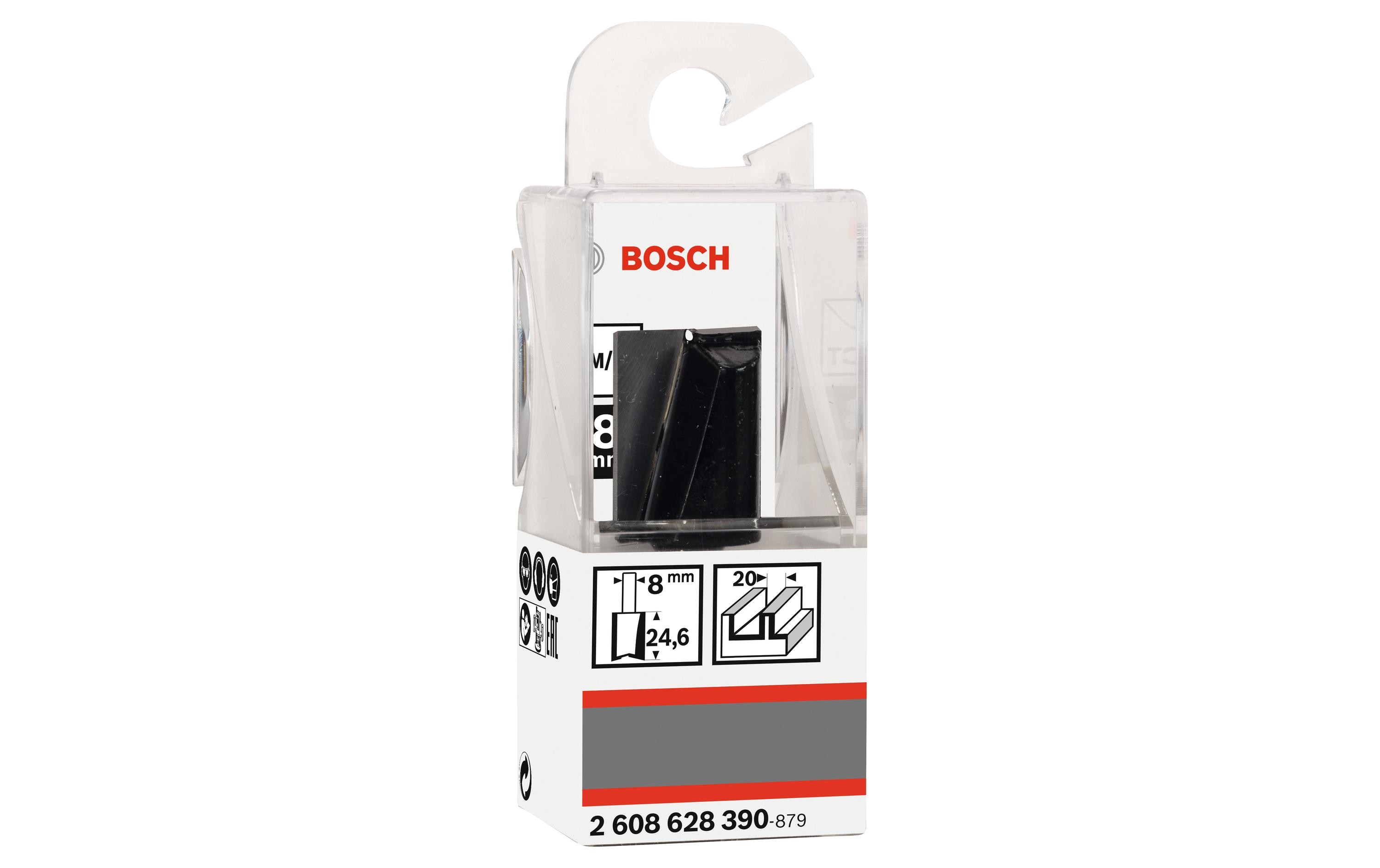 Bosch Professional V-Nutfräser Standard for Wood D1 20 mm, L 24.6 mm, G 56 mm