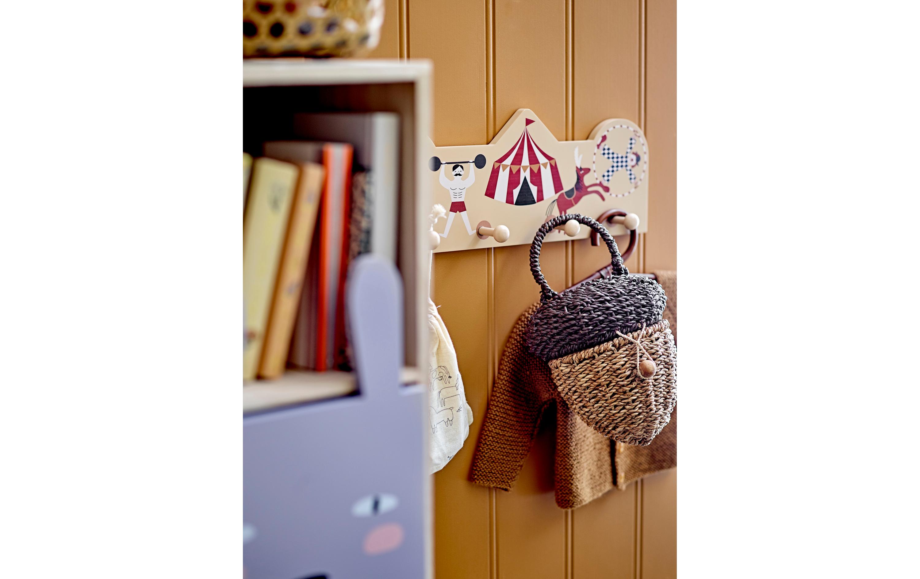 Bloomingville Garderobe Miou 42 x 16 x 6 cm, Braun, MDF