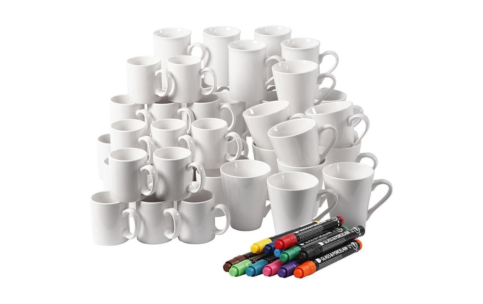 Creativ Company Porzellantasse 48 Stück Creativ Company Porzellantasse 48 Stück