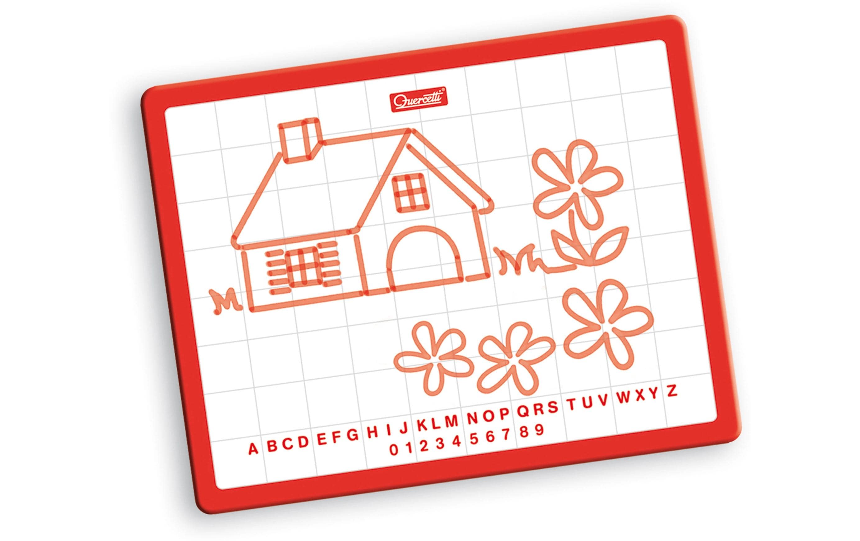 Quercetti Magnetische Buchstaben mit Tafel