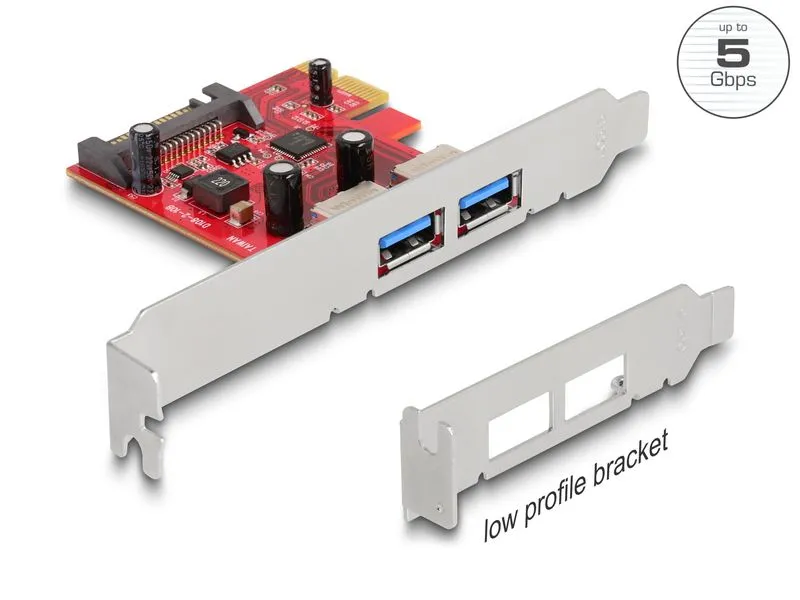 Delock Express-Karte USB 5 Gbps Typ-A Buchse LP Delock Express-Karte USB 5 Gbps Typ-A Buchse LP