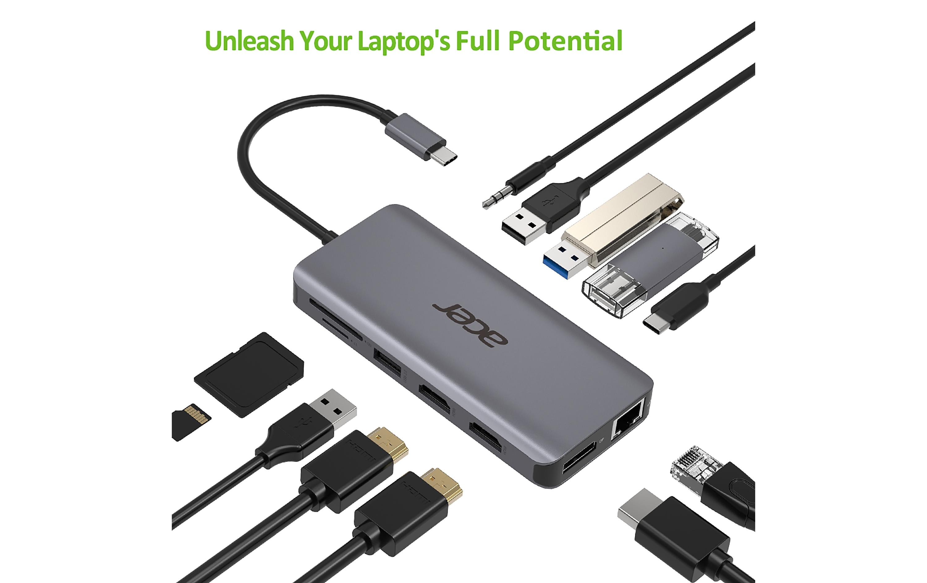 Acer Dockingstation USB-C 12-in-1 Dongle Mini