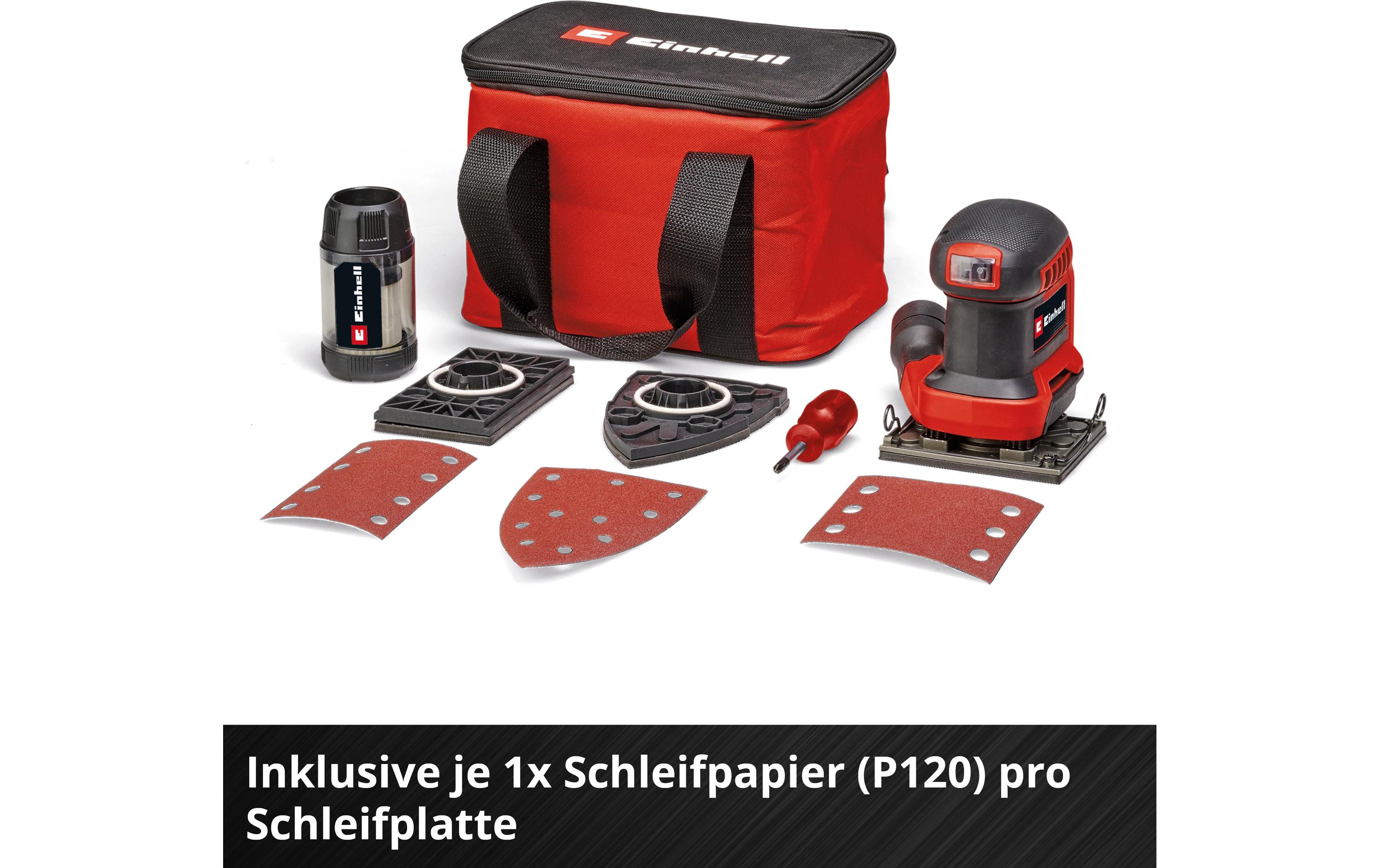 Einhell Akku-Schwingschleifer TE-OS 18/113 3X Li – Solo