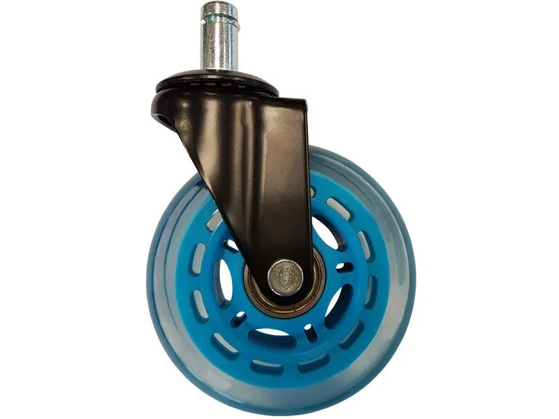 LC-Power Gaming Stuhlrollen 5er Set Hellblau LC-Power Gaming Stuhlrollen 5er Set Hellblau
