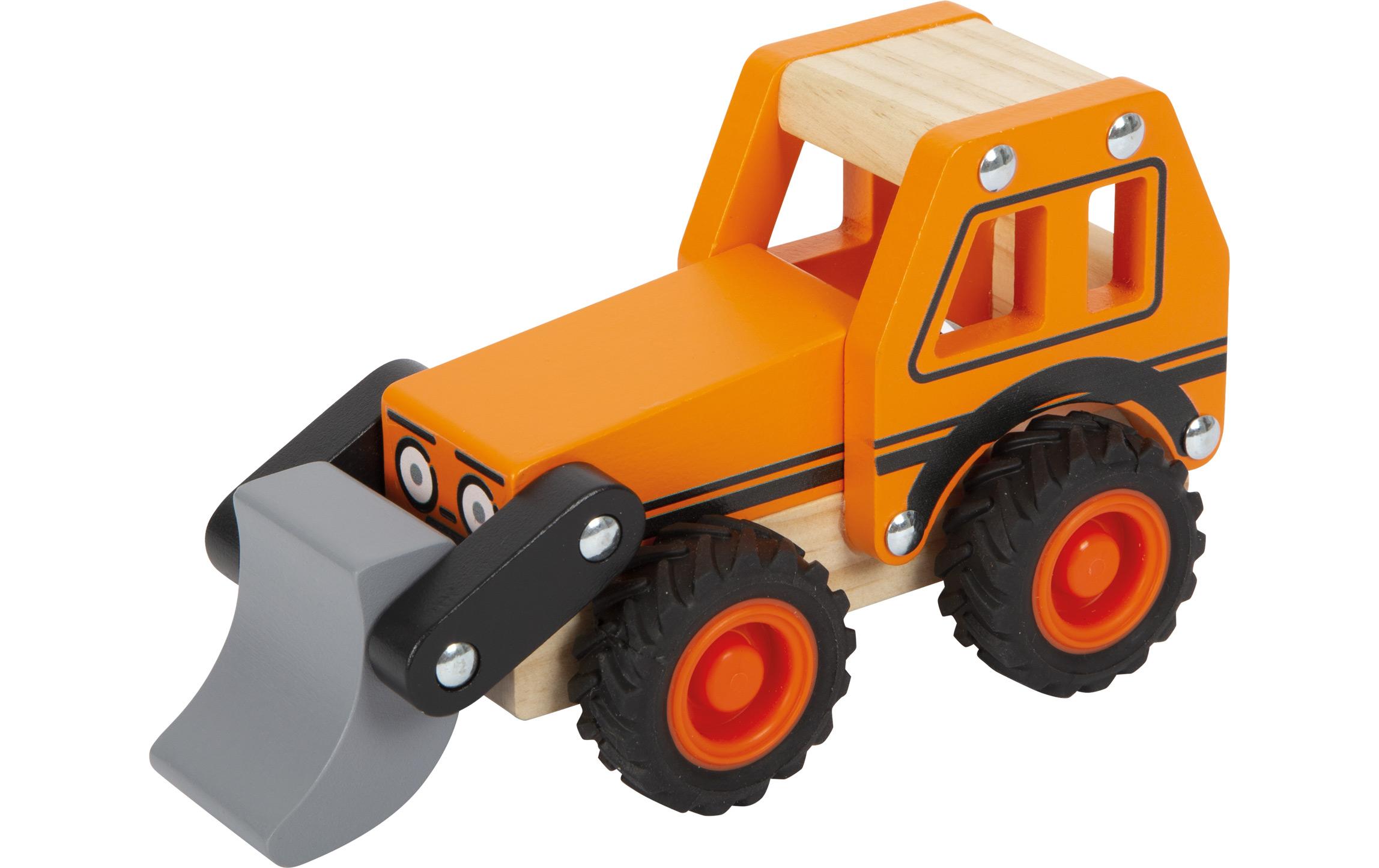 small foot Baustellenfahrzeug Bagger